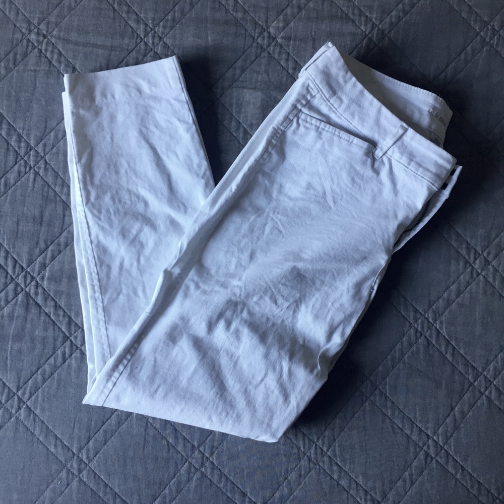 White Pixie Chino Pants